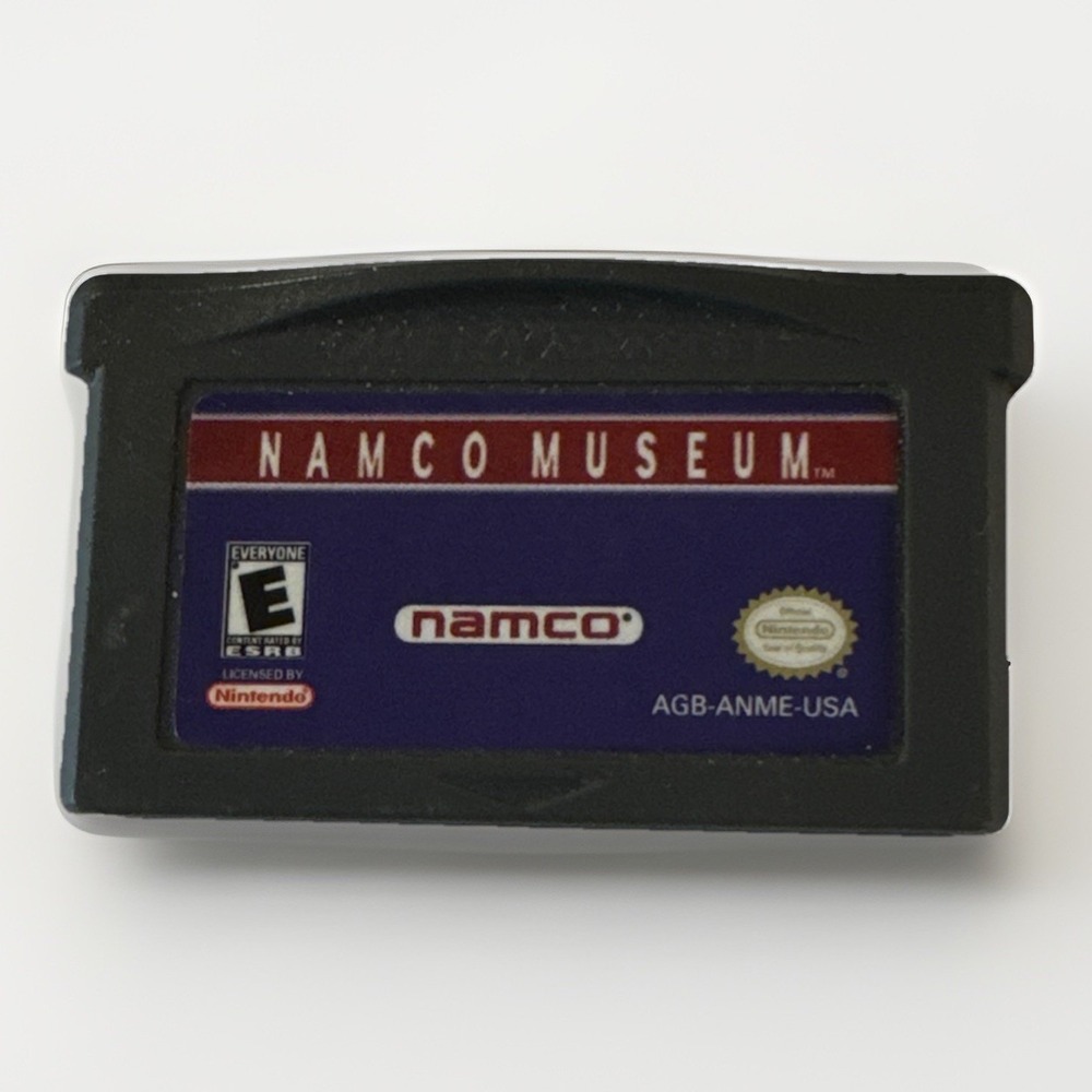 Namco Museum (Nintendo Game Boy Advance GBA, 2001) *TESTED*